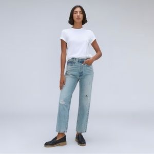 Everlane The Rigid Way-High Jean Splatter